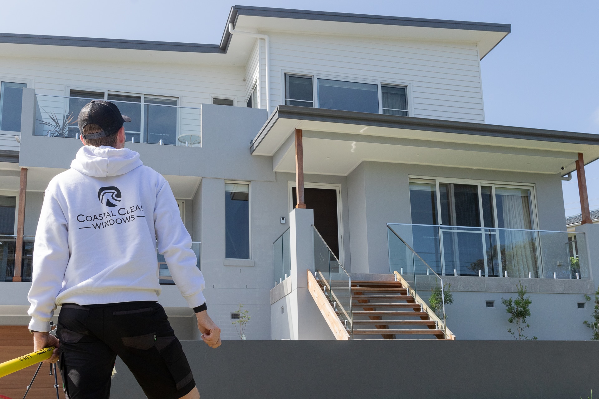 Window cleaning job, Northern Beaches